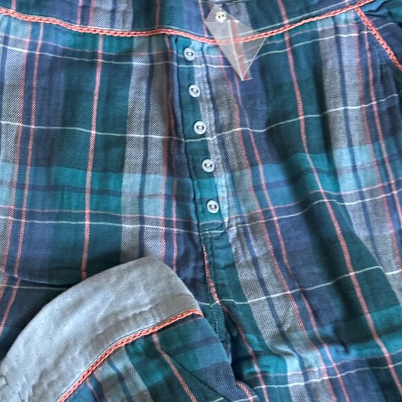 Sundance pajama Set blue Toboggan Trails - Medium - $156 - Picture 6 of 10